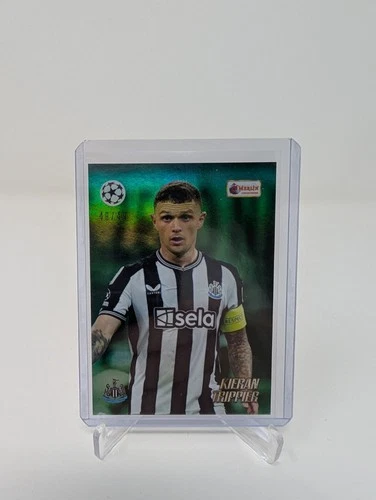 Kieran Trippier Newcastle United Topps Merlin Green Numbered Parallel /49