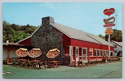 Postcard Pennsylvania Ephrata Foodergong Hay-Loft Gift Shop 64H