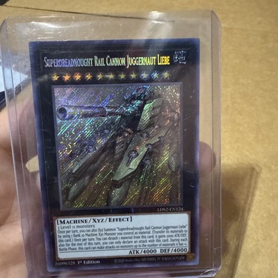 Superdreadnought Rail Cannon Juggernaut Liebe (UR) RA03-EN041 Quarter Century