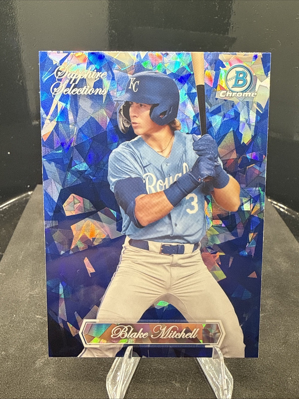 2023 Bowman Chrome Draft Sapphire - Sapphire Selections Blake Mitchell #SS-5