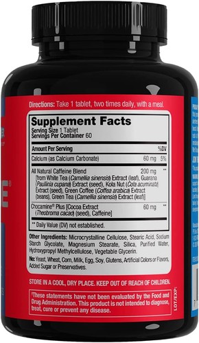 ProLab Advanced Caffeine Tablets, 60-Count 60 Count (Pack of 1) - Picture 3 of 5