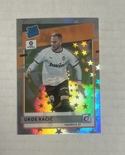 Uros Racic 2020 Donruss Rated Rookie LaLiga Astro #7 Soccer Card