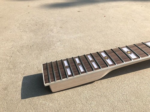 Manico per chitarra 24 tasti 24,75 pollici Tastiera in acero palissandro... - Bild 7 von 8
