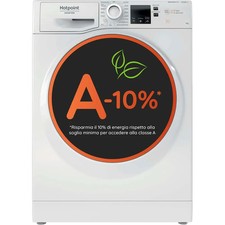 Lavatrice 9Kg Classe A Motore Inverter 1400giri Vapore HOTPOINT NFR79W IT