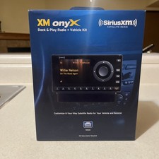 NEW Sirius XM Onyx Satellite Radio Receiver w/Vehicle Kit XDNX1V1 OPEN BOX 