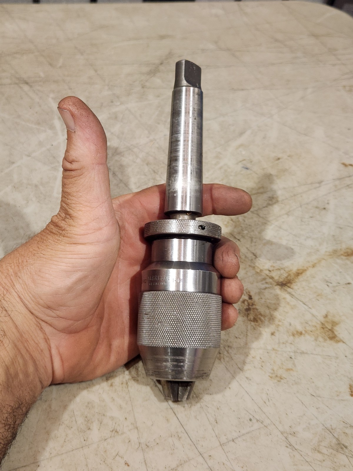 ALBRECHT KEYLESS DRILL CHUCK 1/32-1/2 IN 1-13M