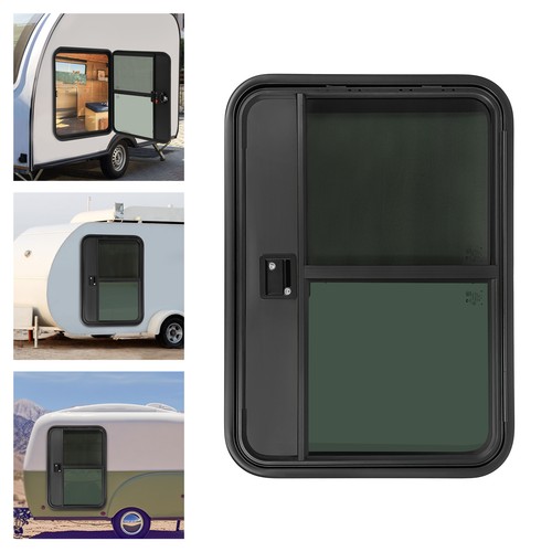 26x36 Inch RV Camper Teardrop Trailer Door, Left Driver Side Trailer Entry Door