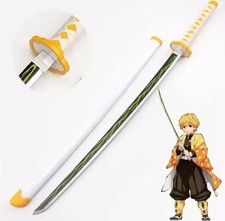 Demon Slayer Zenitsu 104 cm/41 inch Bamboo Sword Prop Cosplay