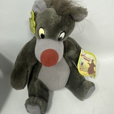 Vintage Baloo Disney Applause Plush - Stuffed Animal 8" The Jungle Book W. Tags