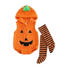 Toddler Baby Girl Boy Halloween Costumes Animal Fruits Costume Zipper Hooded Rom