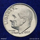 1969-P Roosevelt Dime (Brilliant & Uncirculated)