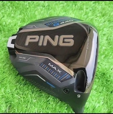 PING G440 MAX DRIVER 9.0* / HEAD ONLY WITH HEADCOVER