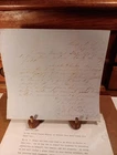 Org Civil War Letter April, 12 1865   Lt. John A Mcqueen Lt. Co K 15th Ill Cav.