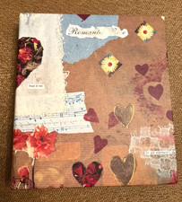 Photo Album 4 x 6, 2 photo bags transpaarents on each page 9x 8 album