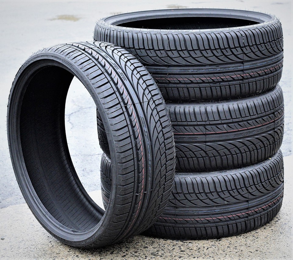 4 255/30R22 95W XL Fullway HP108 A/S All Season Performance Tires ...