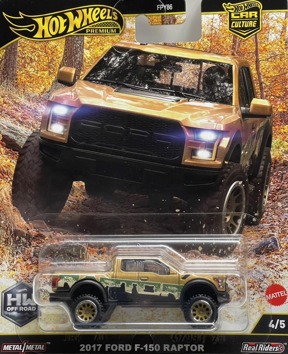 2025 Hot Wheels Premium 2017 Ford F-150 Raptor HW Off Road 2025