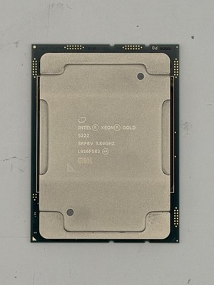 Intel Xeon Gold 5222 3.8GHz Quad-Core 16.5MB Processor -SRF8V