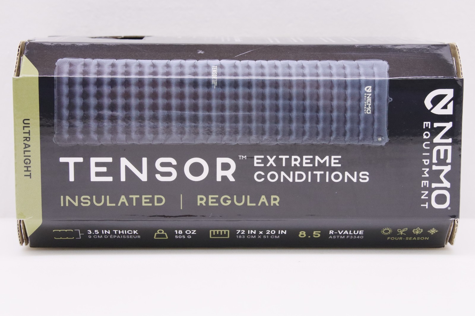 Nemo Tensor Extreme Conditions Insulated Sleeping Pad Regular  72"x20" Brand New