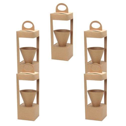 Flower Bags Floral Gift Bags Dry Flower Gift Box Bags Handles Bulk - Bild 7 von 10