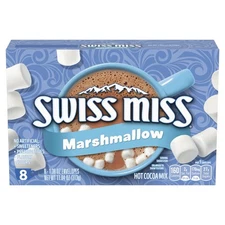 Swiss Miss Chocolate 🍫 Hot Cocoa Mix With Marshmallows, 8 Count Packets