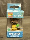 Funko Pop Pocket DISNEY LILO & STITCH " TIKI STITCH " KEYCHAIN EXCLUS. HOT TOPIC