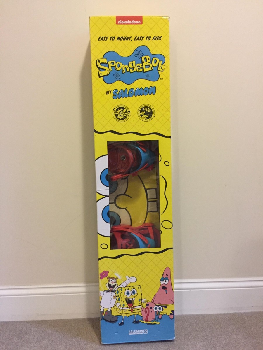 Kids Salomon SPONGEBOB SQUAREPANTS 90cm Snowboard Box Kids Salomon SPONGEBOB SQUAREPANTS 90cm Snowboard Box