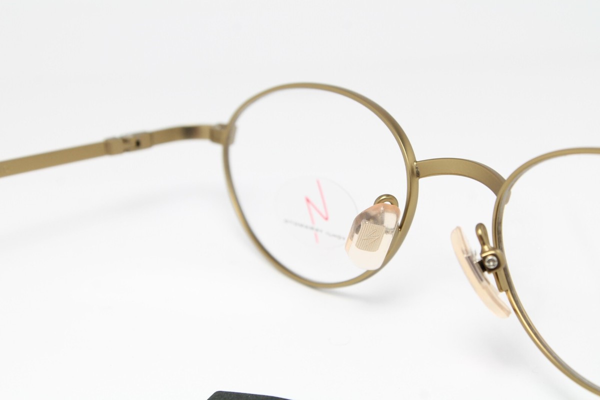 YOHJI YAMAMOTO 51-7101 C1 46-18 Original Vintage Eyeglasses Oval  