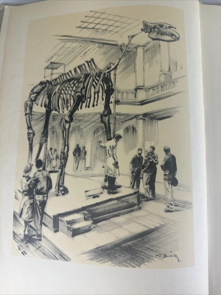 The Age of Monsters - Josef Augusta + Zdenek Burian, HC- 1966, w/ 23 plates - Image 4 of 4