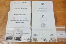 Teac A-6010 reel deck capacitor restoration service kit repair rebuild set