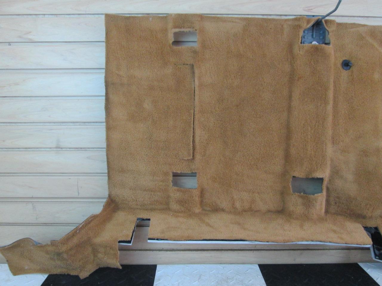 2002 Ferrari 360 Spider Right Passenger Interior Floor Carpet Beige