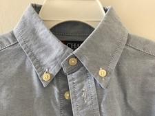 Boys Dress Shirt- Boys Button Down Shirt - Chaps- Light Blue- Boys sz 4 4T