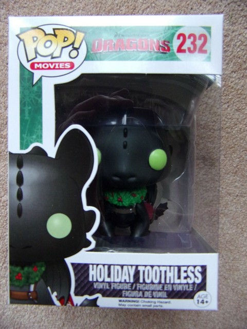 holiday toothless funko
