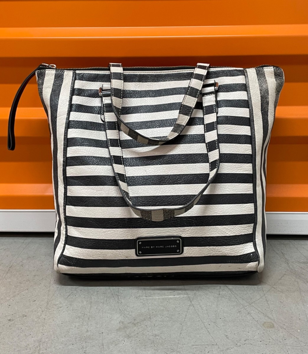 Marc by Marc Jacobs 100% Cow Leather Womens Bag Zebra Print