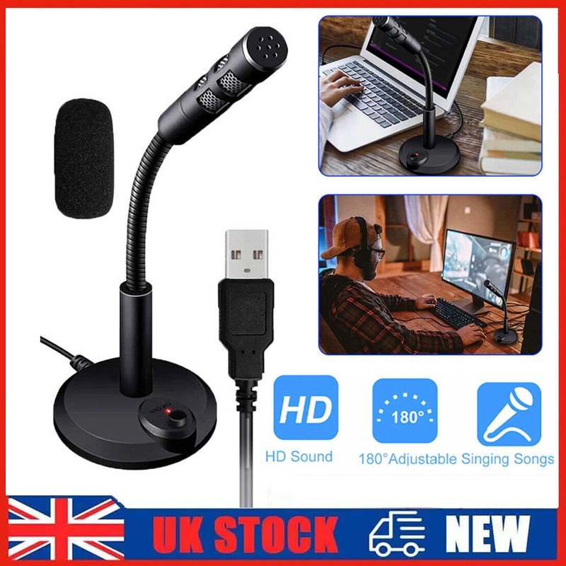USB Microphone Condenser Microphone for PC Laptop Singing High Quality