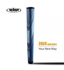 Winn 2024 New Putter Grip - Jumbo Lite Pistol Blue J8l-bl
