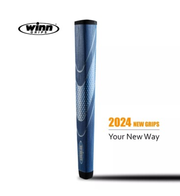 #ad Winn 2024 New Putter Grip Jumbo Lite Pistol Blue J8l bl $18.99