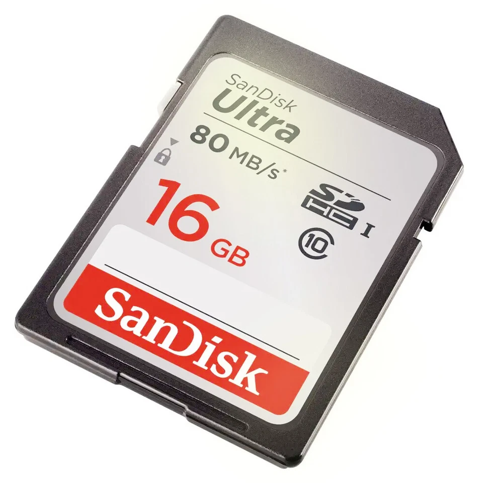 Tarjeta de memoria SanDisk 32 GB Ultra UHS-I SDHC de hasta 80 MB/s Foto 2 de 4