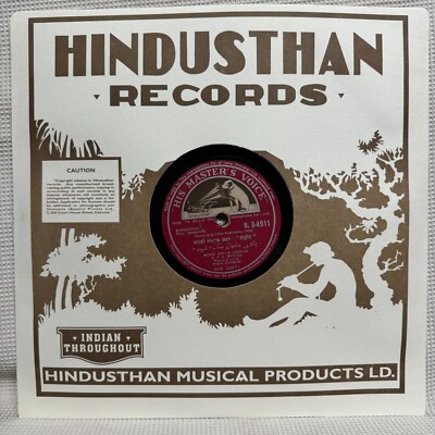 Shaheed Rare 78 RPM 10'' Record Mohd Rafi 1965 Bollywood Hindi N 54911 Indian EX