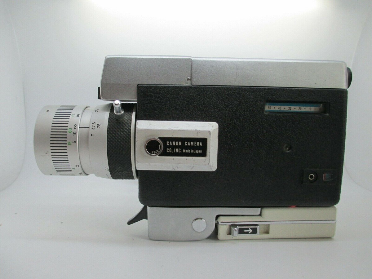 <完動品> Canon ZOOM 518 SUPER8 8mm Canon Zoom 518 Super 8 movie camera – New Wave Pool