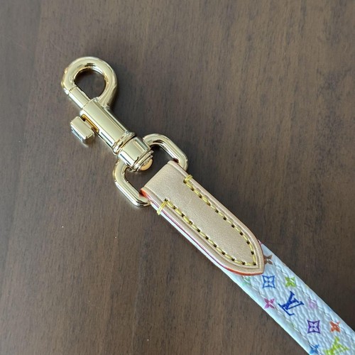LOUIS VUITTON x Murakami Takashi Monogram Dog Lead Pet Accessary Leather W/Bag - Picture 2 of 10