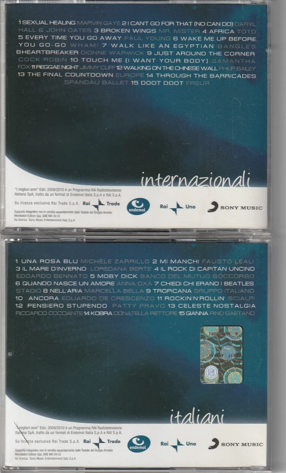 AA.VV. I migliori anni 60-70-80-90 # 8 CD COME NUOVI - Immagine 4 di 4