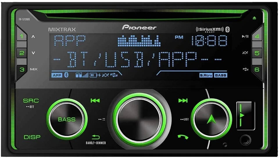 Pacote Pioneer rádio estéreo automotivo no painel + alto-falantes 6,5" para 2007-2013 Silverado - Imagem 3 de 4