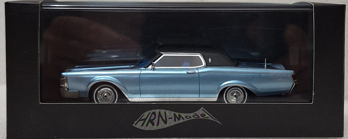 Lincoln Continental Mark III Tribute Edition 1970 Blue 1:43 HRN