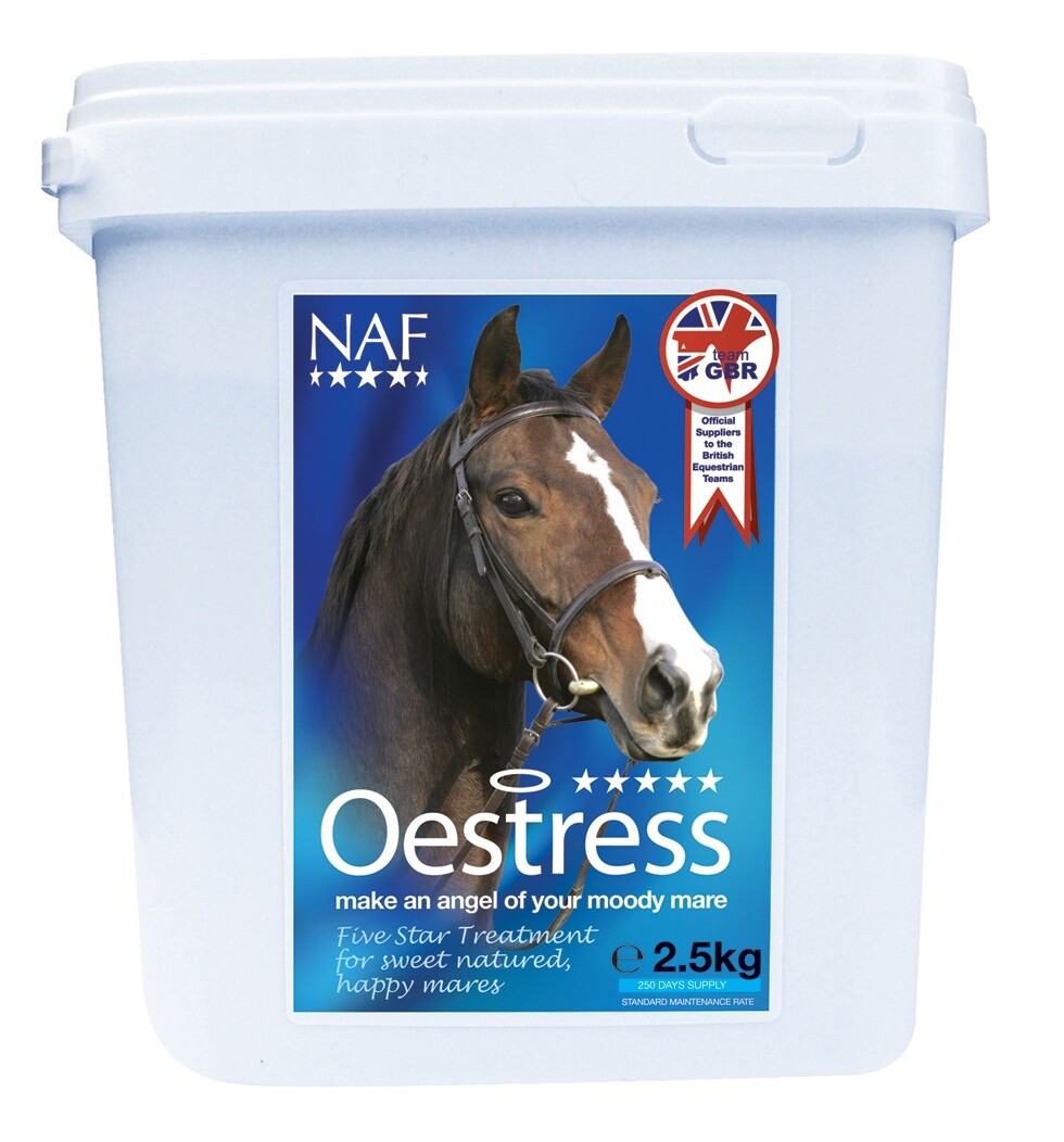 NAF 5 Star Oestress Powder Supplement for Horses 1 kg for sale online
