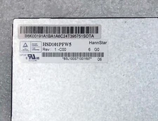 LCD Screen Display Module 10.1 "60pin CLAA101ND06CW, HSD101PFW5-C00
