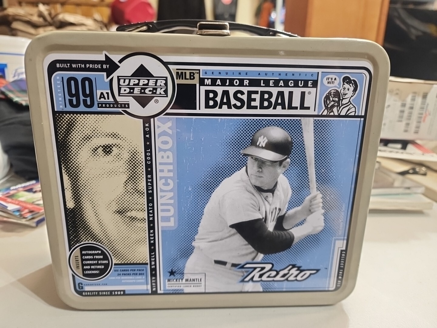 Upper Deck Retro Lunchbox Upper Deck 1999 MLB Yankees Lunchbox eBay