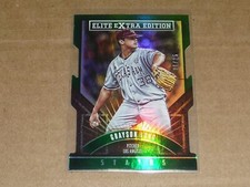2015 Panini Elite Extra Edition GRAYSON LONG GREEN DIE CUT ANGELS /25 S130