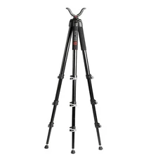 Bog-Pod Adrenaline Hunting Adjustable 16"-72" Rifle Gun Tripod, Black #1100482