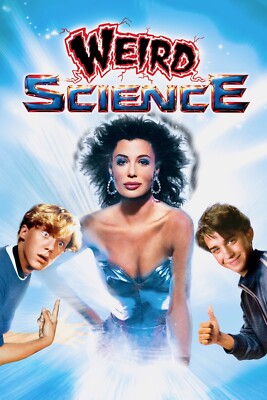 1985 Weird Science Movie Poster 11X17Anthony Michael Hall Kelly Lebrock  