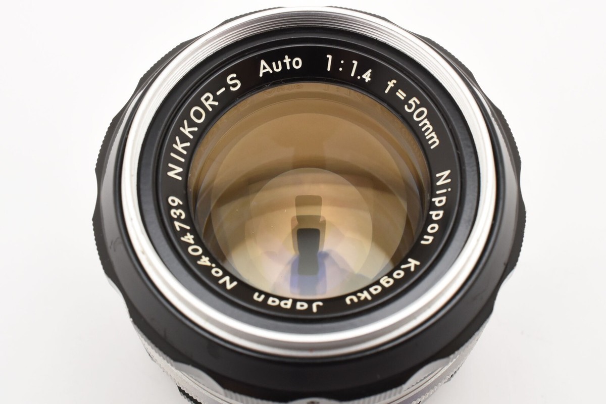 NEAR MINT+] Nikon Nikkor-S Auto 50mm f/1.4 non Ai MF Lens